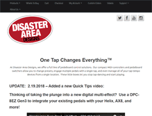 Tablet Screenshot of disasterareaamps.com